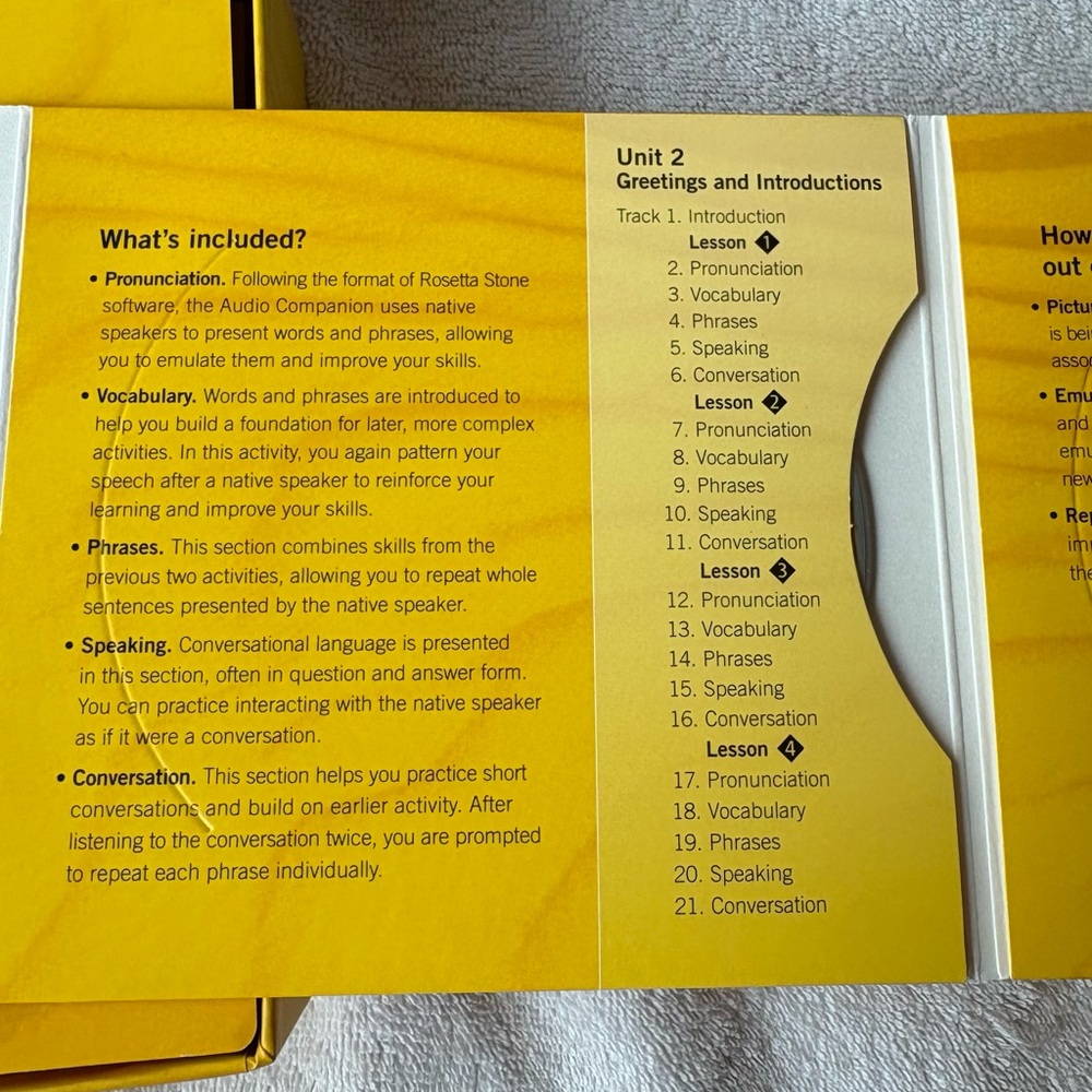 Rosetta Stone Language Learning Software Box Set Level 1 Italian 4 CD’s - Picture 4 of 15